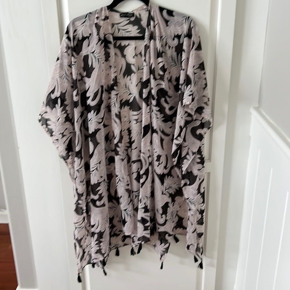 Pretty floral coverup